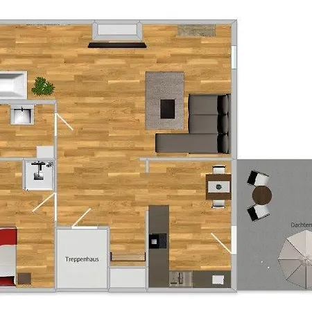 Appartamento HarMonie Penthouse In Blankenburg Blankenburg  Esterno foto